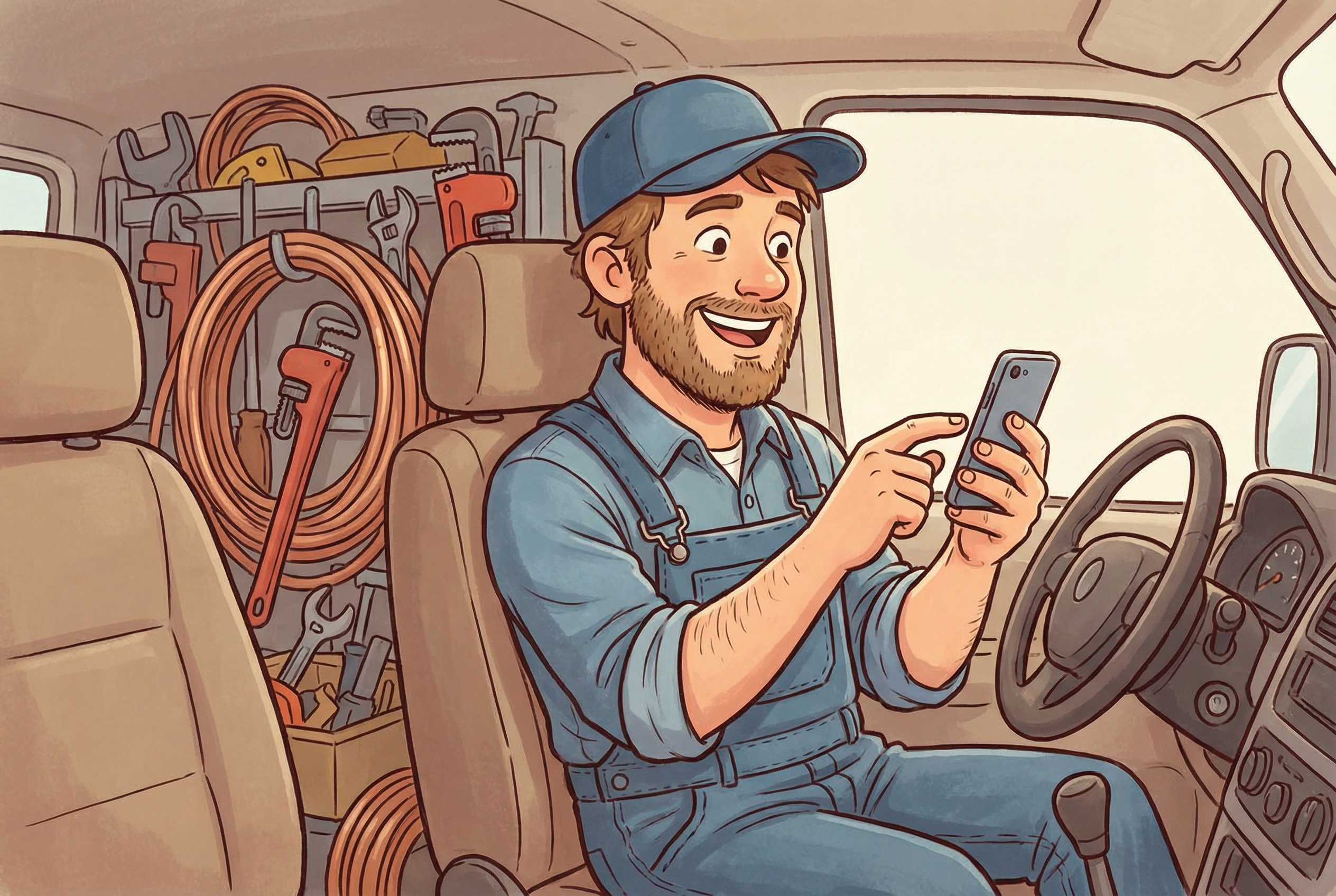 A Day in the Life of a Six-Figure Plumber